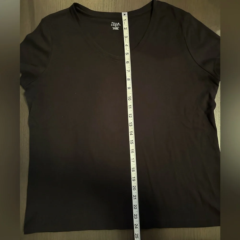 Falls Creek Women's Classic Black Tee XL - Picture 4 of 8